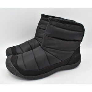 Keen Womens Size 10.5 Howser Fold Down Black Pull On Shoes